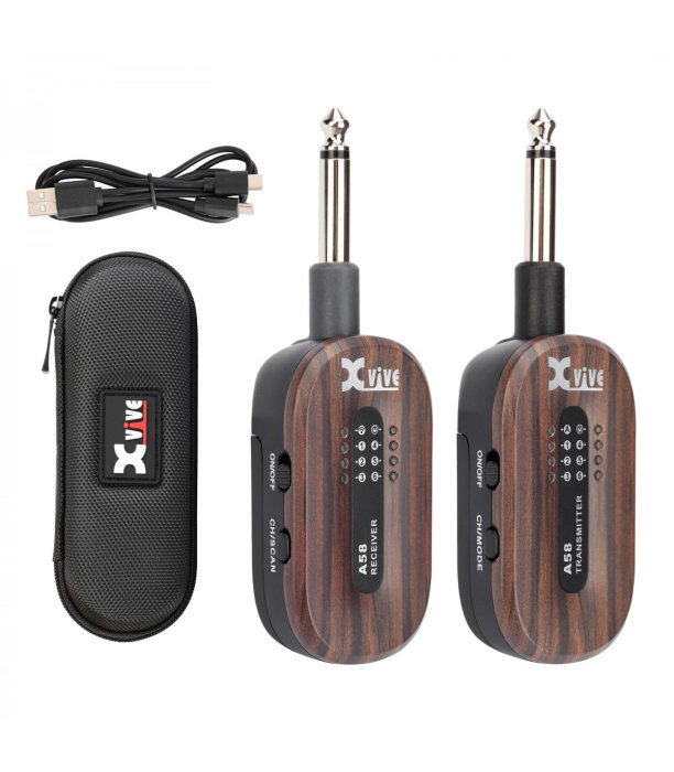 XVive A58 Guitar Wireless System RW [15]
