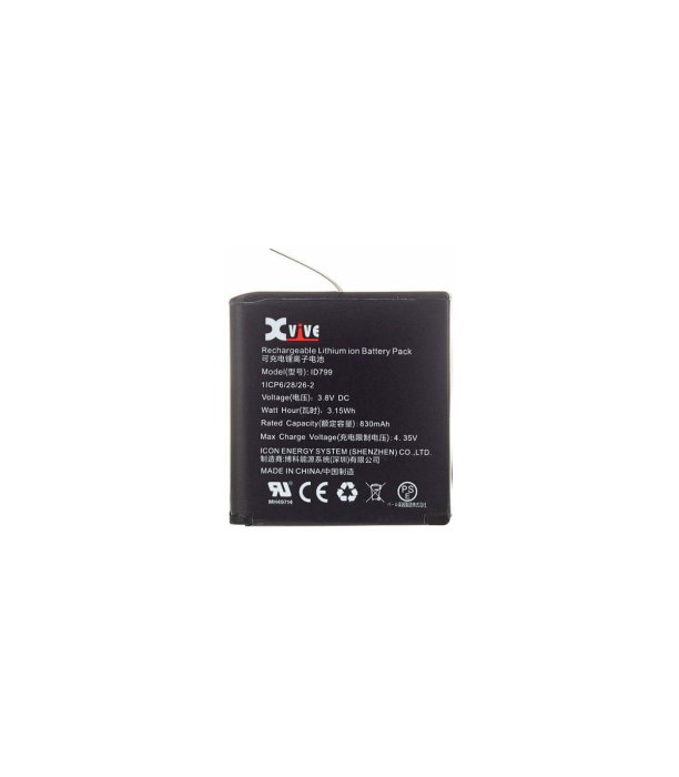 Xvive U5C Battery Charger + 3 Batteries for U5 System [10]