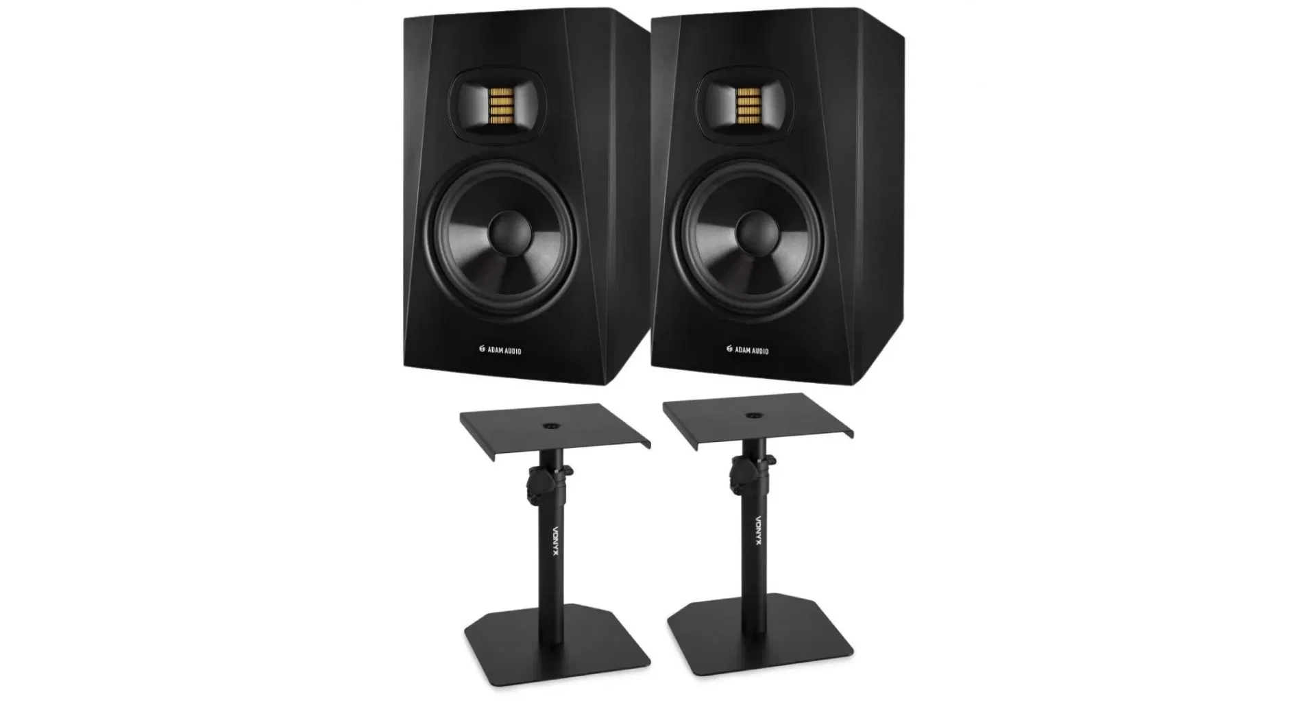 Sonorizare / PA - 2 X ADAM Audio T7V + Stative Bundle