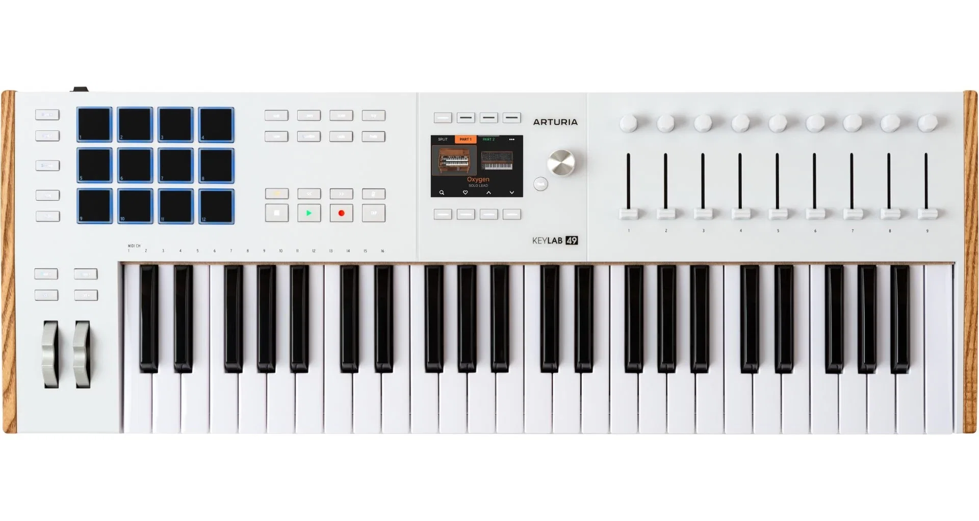 Clape MIDI - Arturia KeyLab 49 mk3 White
