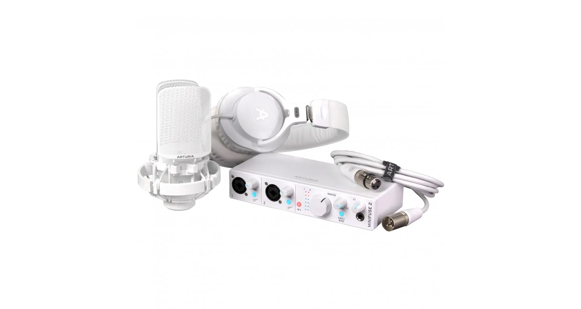 Magazin - Arturia MiniFuse Recording Pack White