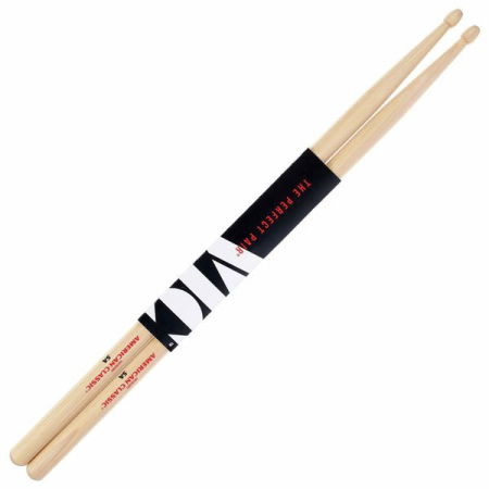 Bete de toba cu semnatura - Bete Vic Firth American Classic Hickory