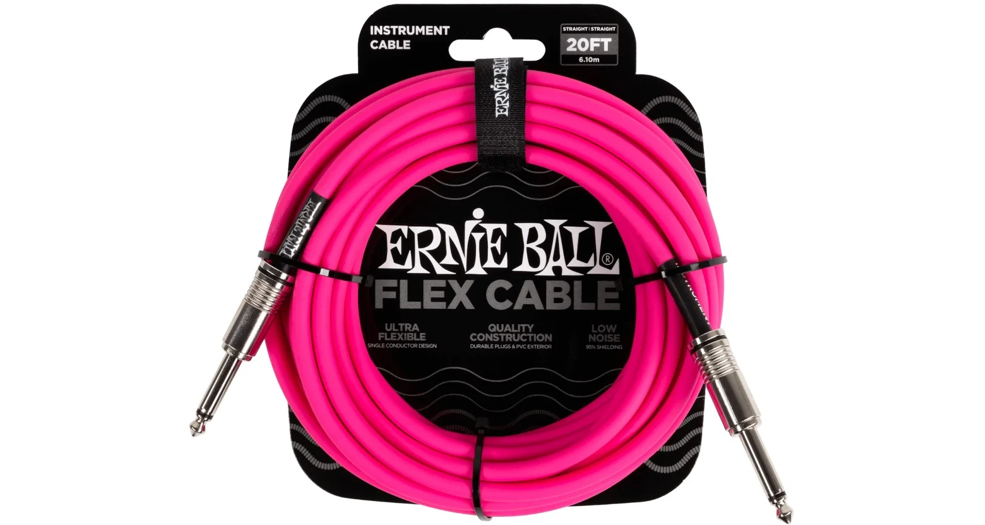 Magazin - Cablu Ernie Ball 6418 Flexcable 6m - Pink