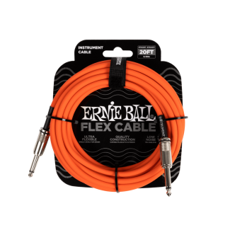 Magazin - Cablu Ernie Ball 6421 Flexcable 6m - Orange