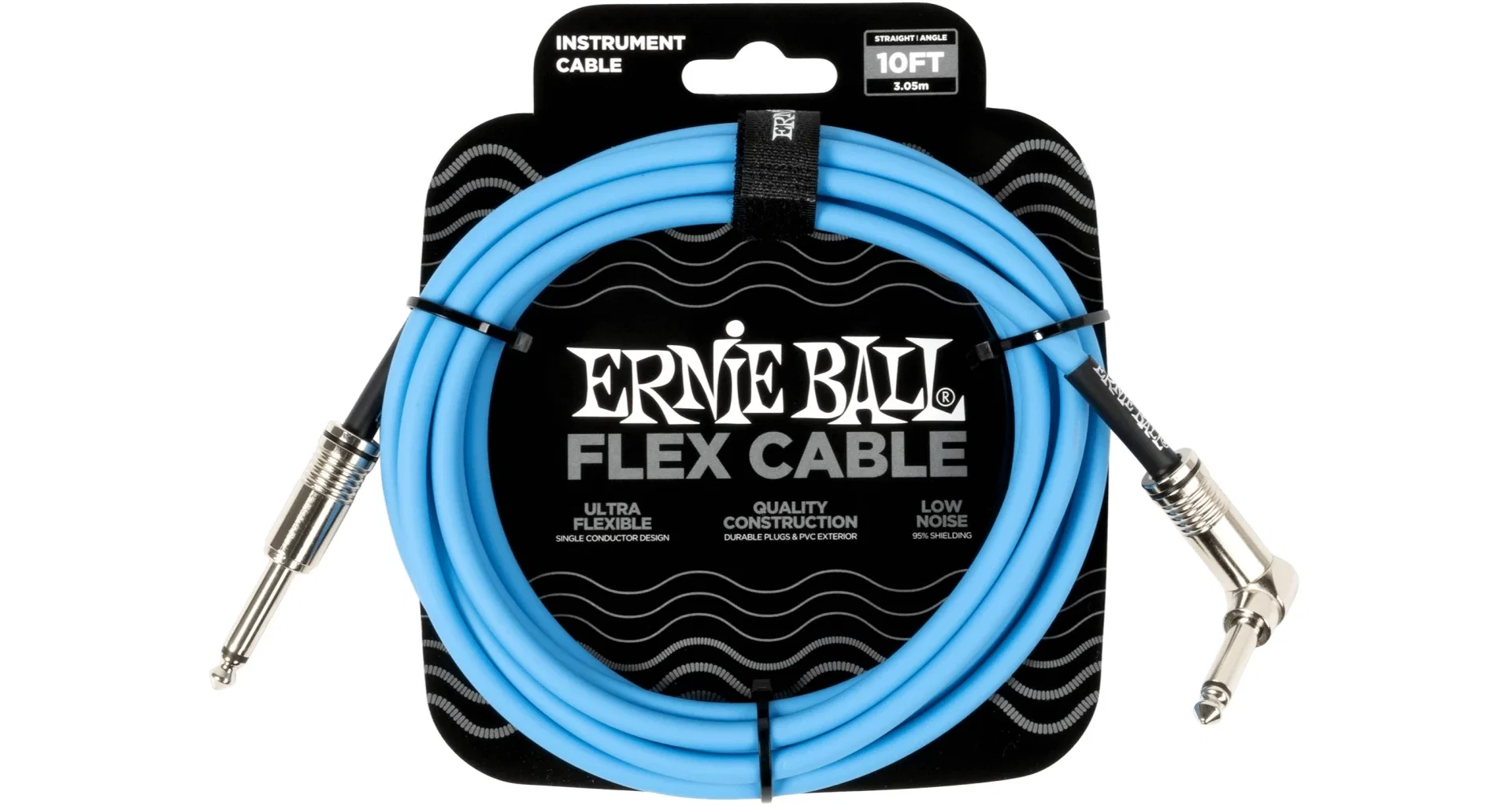 Magazin - Cablu Ernie Ball 6464 Flexcable 3m Angle - Blue