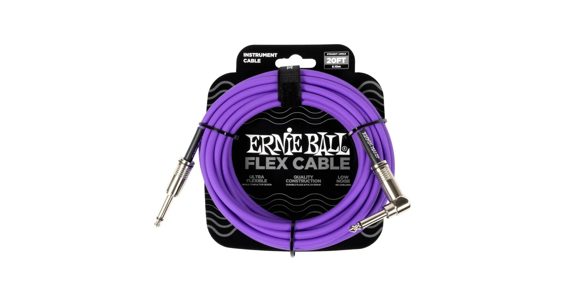 Magazin - Cablu Ernie Ball 6466 Flexcable 6m Angle - Purple