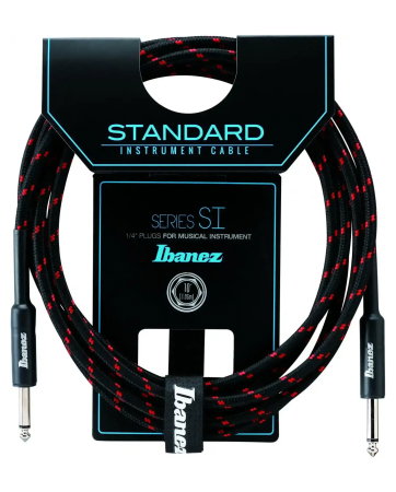 Magazin - Cablu instrument 3m Ibanez SI10-BW Jack-Jack - Ibanez