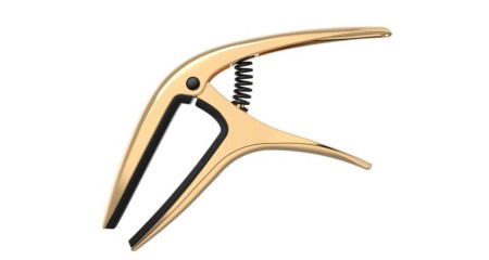 Chitare electrice, acustice, clasice si bas - Capodastru Ernie Ball Axis Capo Gold