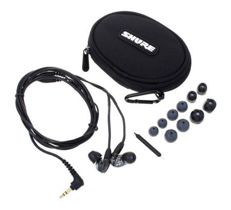 Casti si amplificatoare casti - Casti In-Ear Shure SE215-K