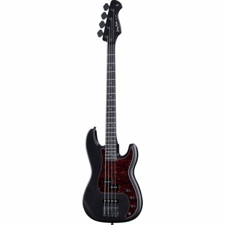 Chitare electrice, acustice, clasice si bas - Chitara bass Harley Benton PJ-4 SBK Deluxe