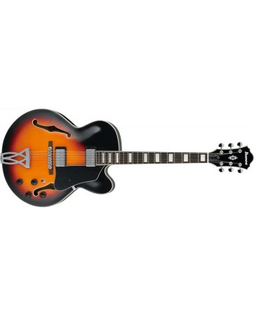 Chitare electrice - Chitară electrică hollowbody Ibanez AF75-BS - Ibanez