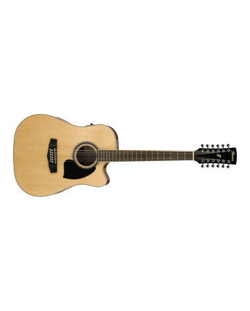 Chitare si bass - Chitară electro-acustică 12 corzi Ibanez PF1512ECE-NT - Ibanez