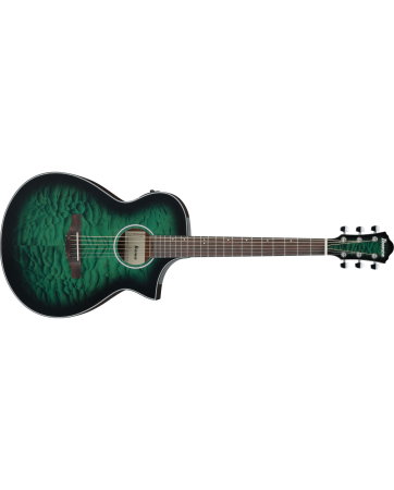 Chitare si bass - Chitară electro-acustică Ibanez AEWC16QA-TEH - Ibanez