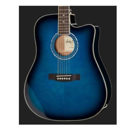 Chitara electro-acustica Harley Benton D-120CE TB [2]