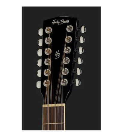 Chitara Harley Benton D-200CE-12BK [2]