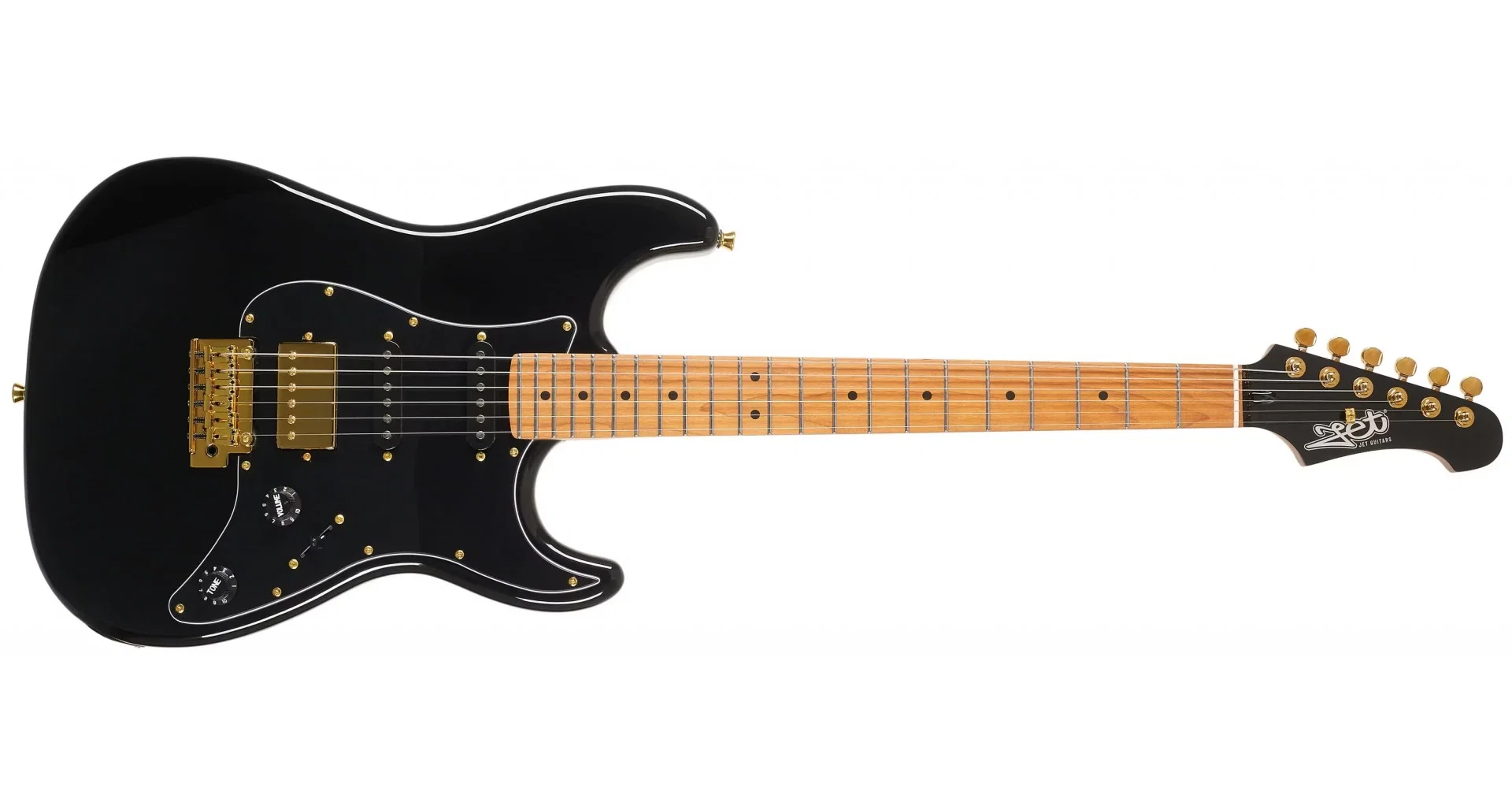 Magazin - Chitara JET Guitars JS-400 BK G, HSS