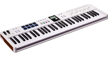 Studio si inregistrari - Claviatura MIDI Arturia KeyLab Essential 61 Mk3 Alba