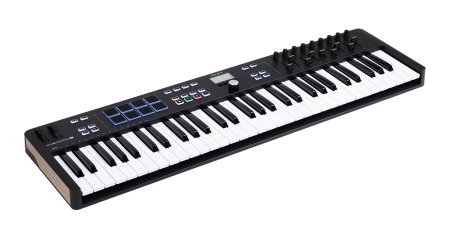Studio si inregistrari - Claviatura MIDI Arturia KeyLab Essential 61 Mk3 Neagra