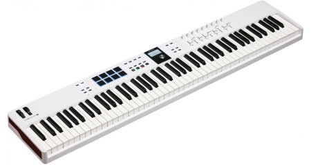 Studio si inregistrari - Claviatura MIDI Arturia KeyLab Essential 88 Mk3 Alba