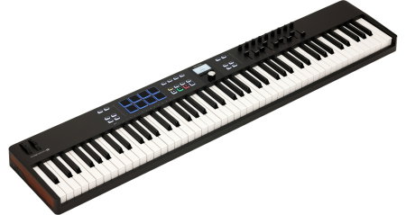 Studio si inregistrari - Claviatura MIDI Arturia KeyLab Essential 88 Mk3 Neagra