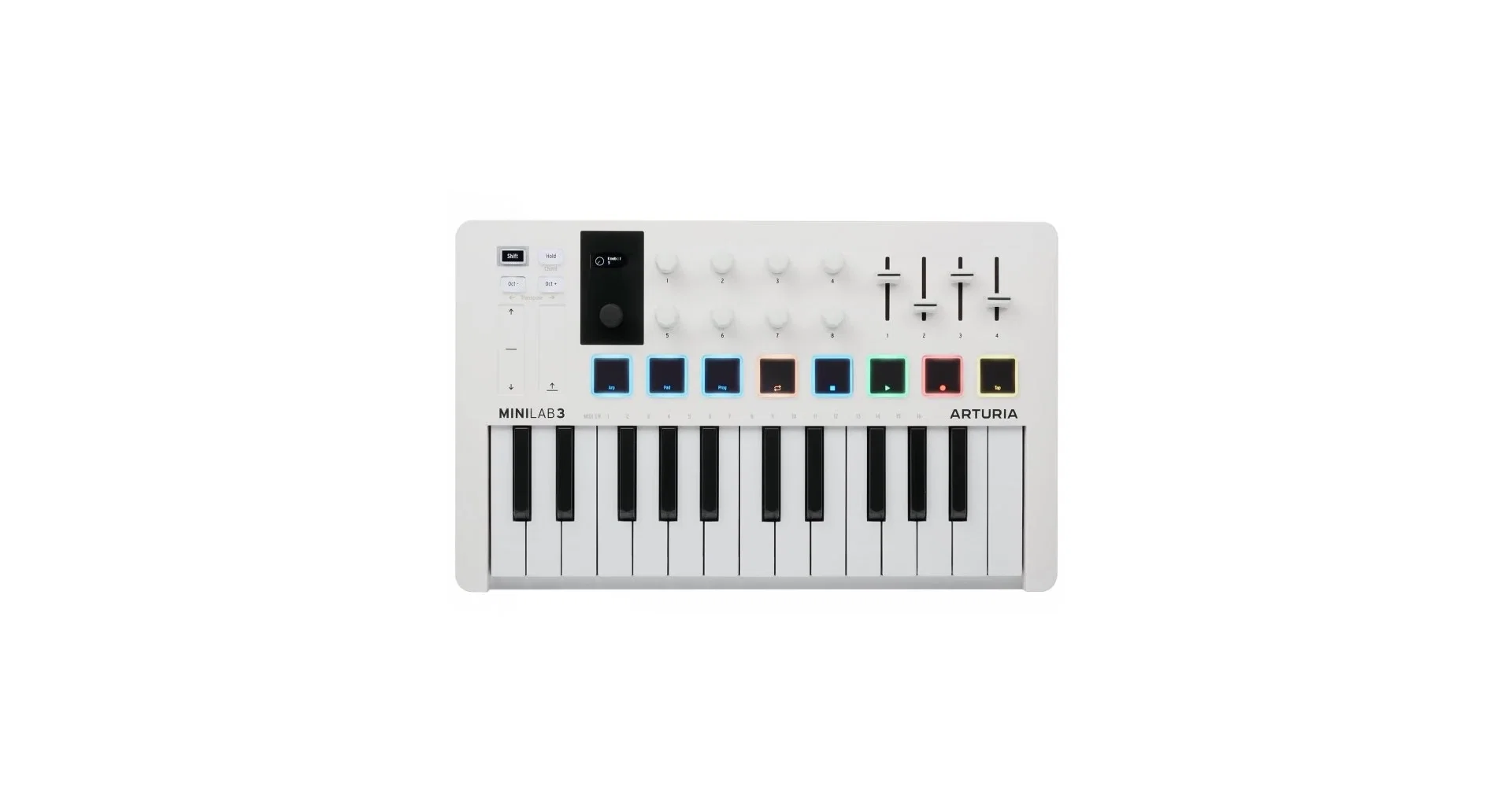 Magazin - Claviatura MIDI Arturia MiniLab Mk3 White