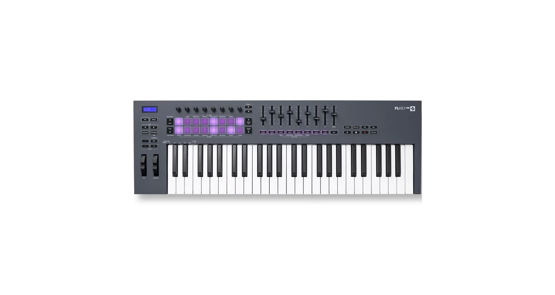 Studio si inregistrari - Claviatura Novation FLkey 49