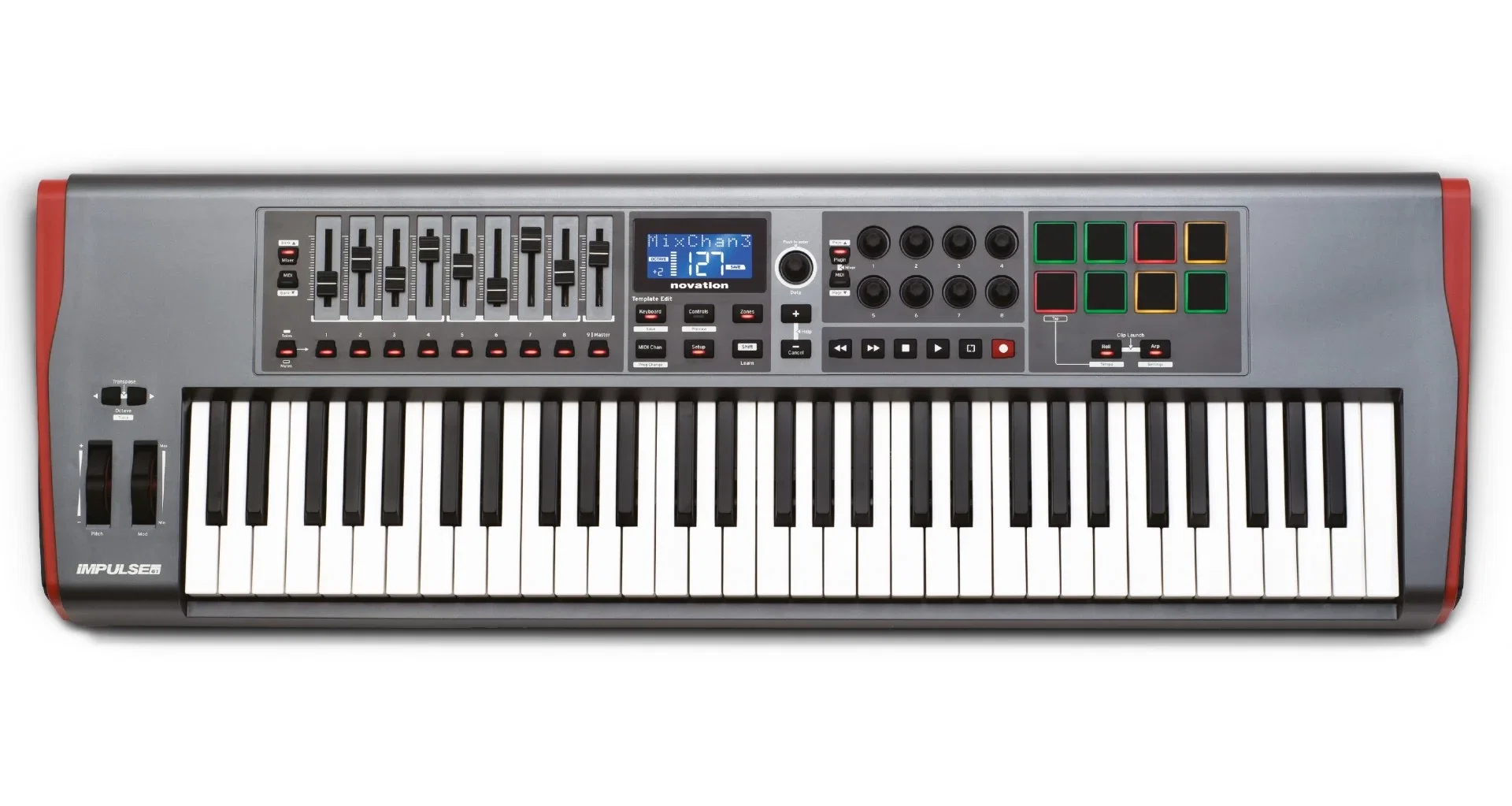 Studio si inregistrari - Claviatura Novation Impulse 61