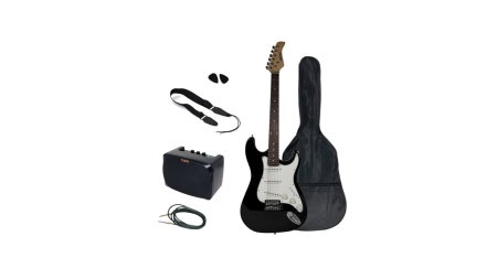 Chitare si bass - Clifton Custom Strat BK Set 2