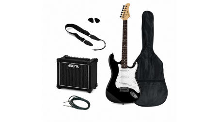 Instrumente Muzicale - Clifton Custom Strat BK Set 3