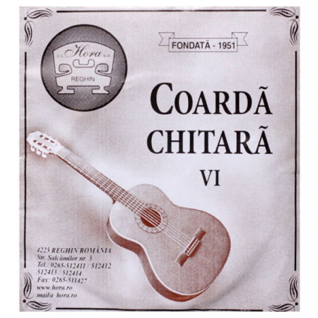 Magazin - Coardă chitară acustică VI Mi - Hora Reghin