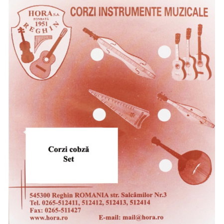 Corzi instrumente traditionale - Corzi cobza - Hora Reghin