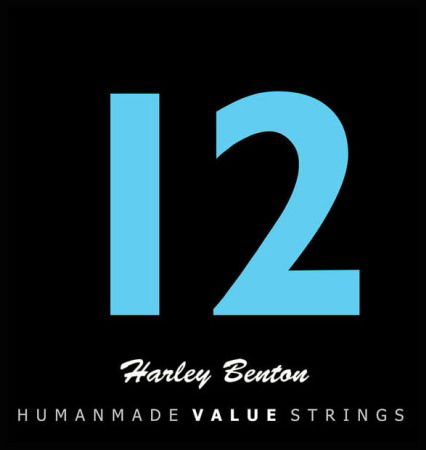 Corzi pentru chitara acustica - Corzi de chitara Harley Benton Valuestrings 012