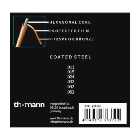 Corzi Harley Benton Coated Phosphor 010 Anti Rust [1]