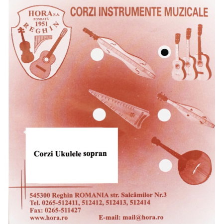 Magazin - Corzi ukulele sopran - Hora Reghin