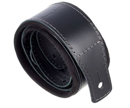 Curea de piele captusita Harley Benton Neagra [1]