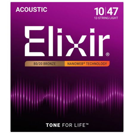 Magazin - Elixir Nanoweb Light 12 Str. Acoustic