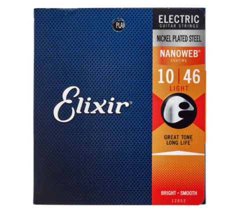 Corzi pentru chitara electrica - Elixir Nanoweb Light 12052