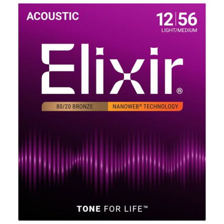 Magazin - Elixir Nanoweb Light-Medium Acoustic