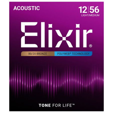 Magazin - Elixir Polyweb Light-Medium Acoustic