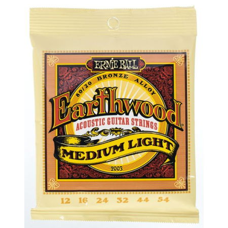 Magazin - Ernie Ball 2003 EARTHWOOD BRONZE MEDIUM LIGHT 12-54
