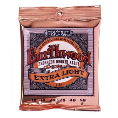 Corzi pentru chitara - Ernie Ball 2150 Earthwood Phosphor Bronze