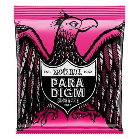 Corzi pentru chitara - Ernie Ball Paradigm Super Slinky 2023