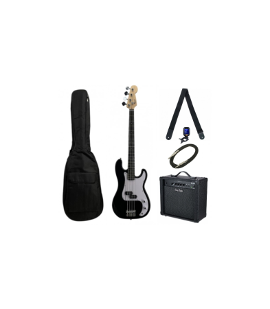Chitare si bass - Flame PB200 BK Set 2
