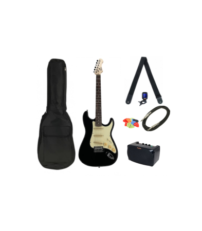 Chitare si bass - Flame SE-ST200 BK Set 2