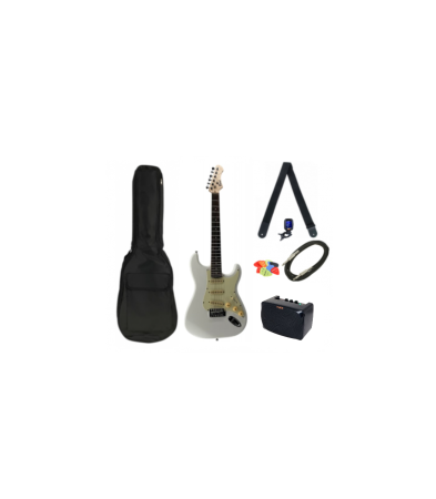 Chitare si bass - Flame SE-ST200 WH Set 2