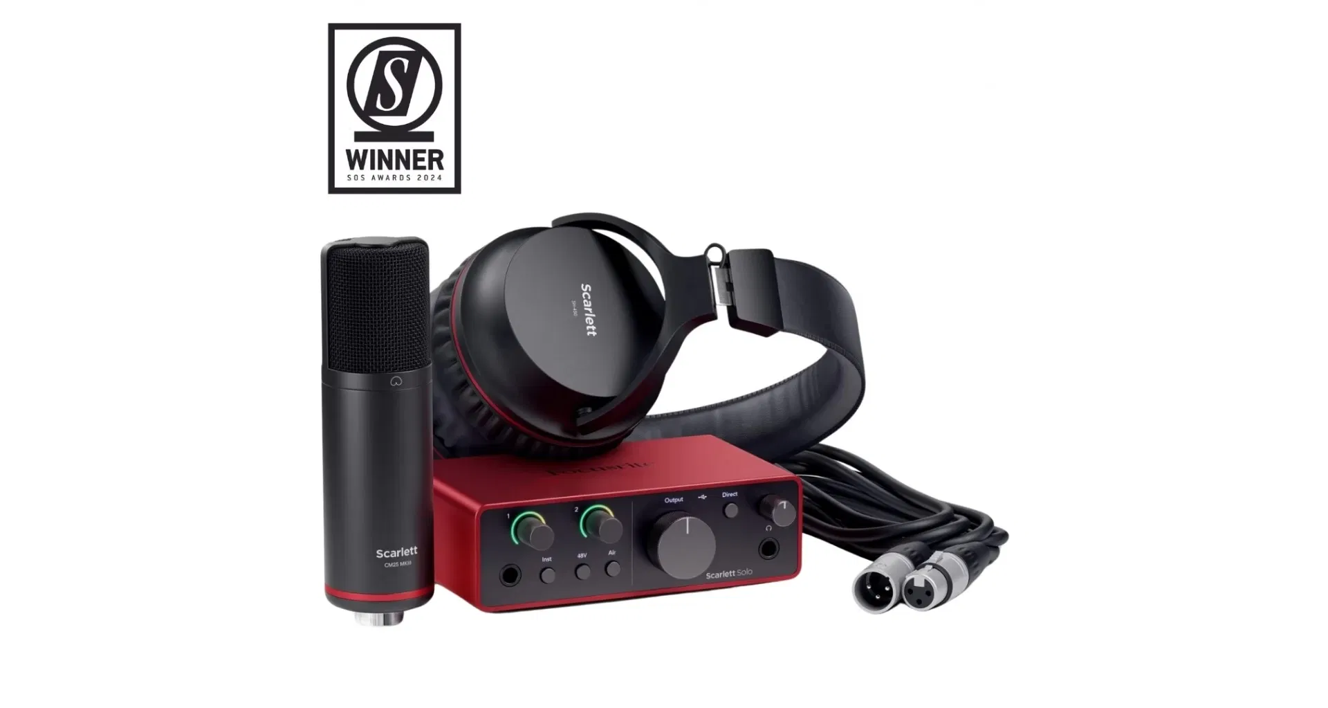 Interfete audio - Focusrite Scarlett Solo Studio Pack 4th Gen