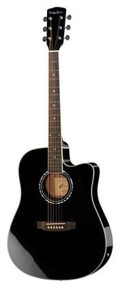 Chitare electrice, acustice, clasice si bas - Harley Benton D-120CE BK