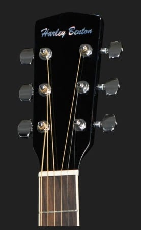 Chitara electro-acustica Harley Benton D-120CE BK [2]