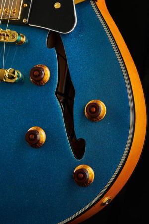 Harley Benton HB-35Plus Metallic Blue [9]