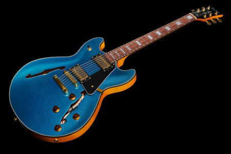 Harley Benton HB-35Plus Metallic Blue [5]